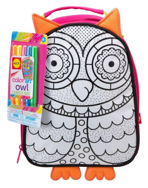 Сумка-рюкзак для раскрашивания. Совы 05641