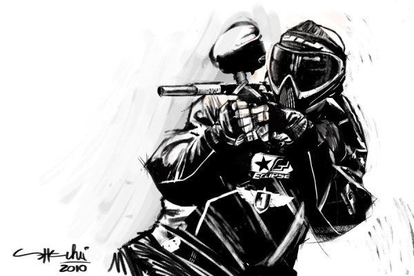 Пейнтболист вектор