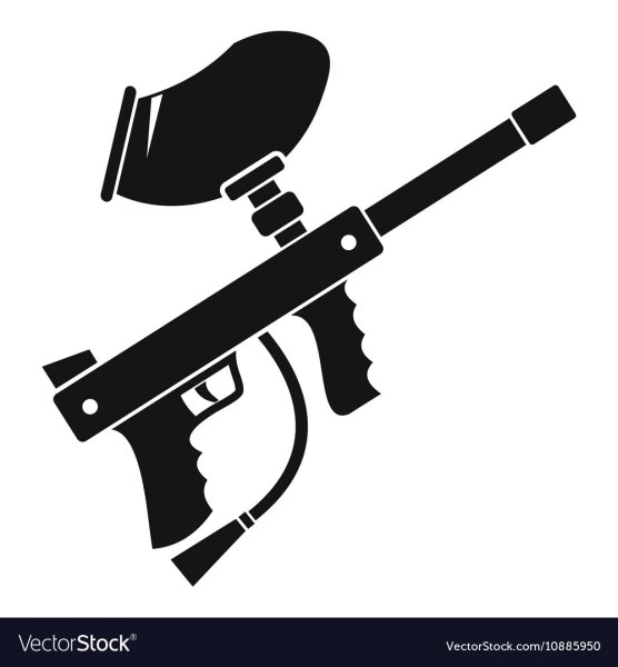 Маркер пейнтбол вектор