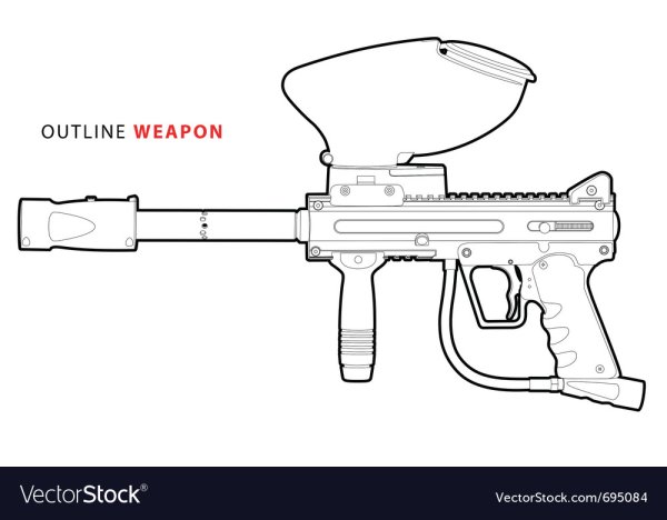 Маркер для пейнтбола чертежи