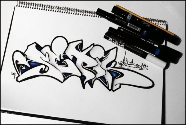 Граффити эскизы