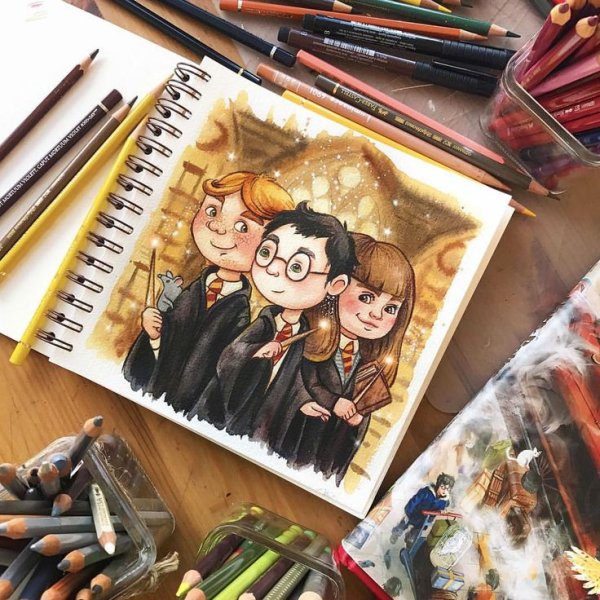 Художник Sibylline Гарри Поттер