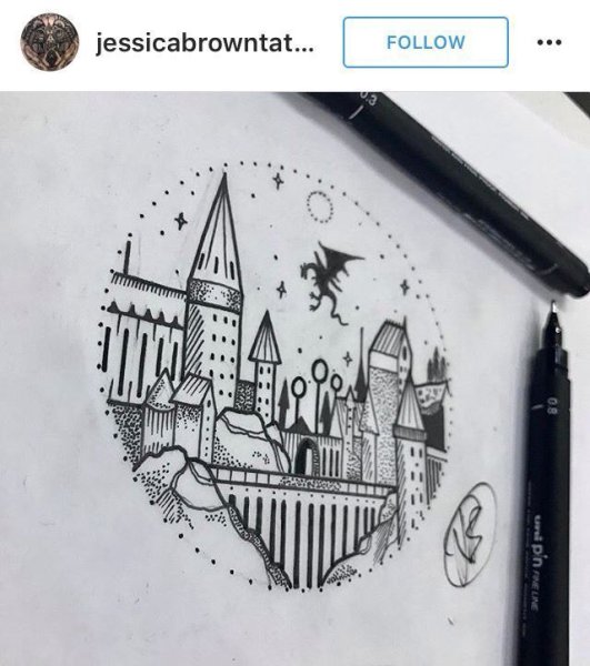 Рон Уизли скетч