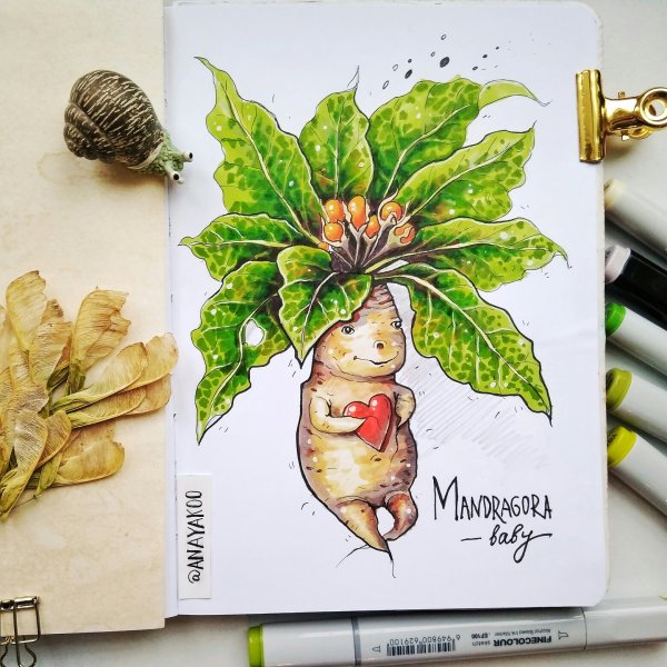 Скетчинг Гарри Поттер