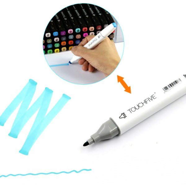 Маркеры TOUCHFIVE 60 цветов