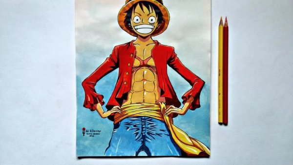 Ван Пис рисовать