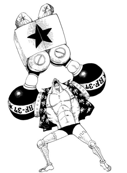 Фрэнки Ван Пис супер Манга