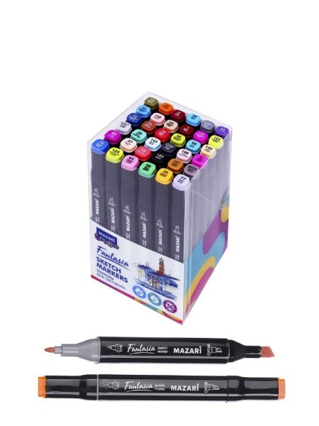 Новогодние скетчи маркерами