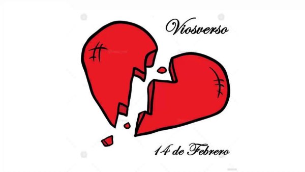 Разбитое сердце маркером