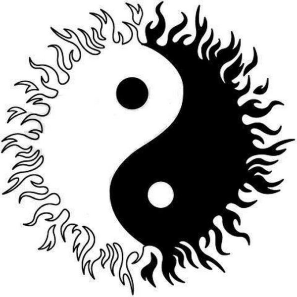 Инь Янь орнамент