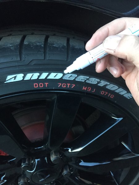 Маркер для шин drive2