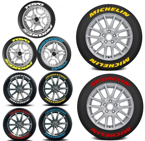 Название автомобильных колес