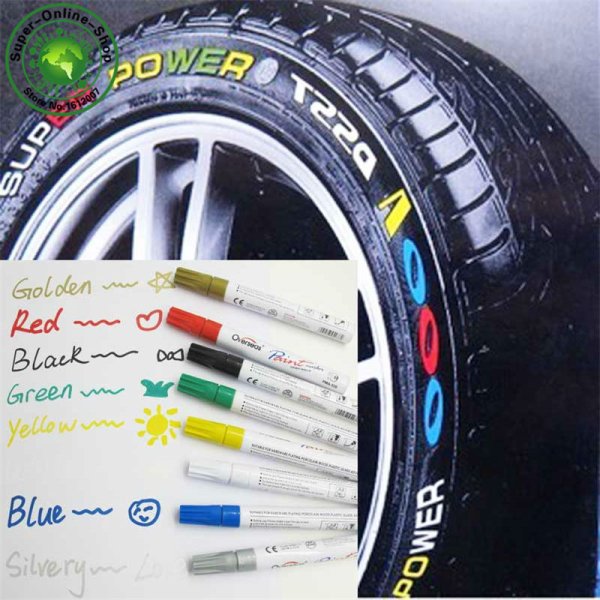 Фломастер для резины авто