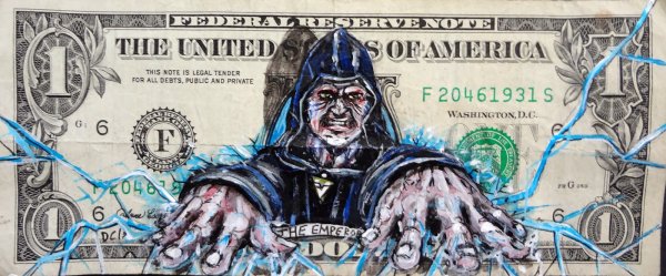 Доллар рисунок