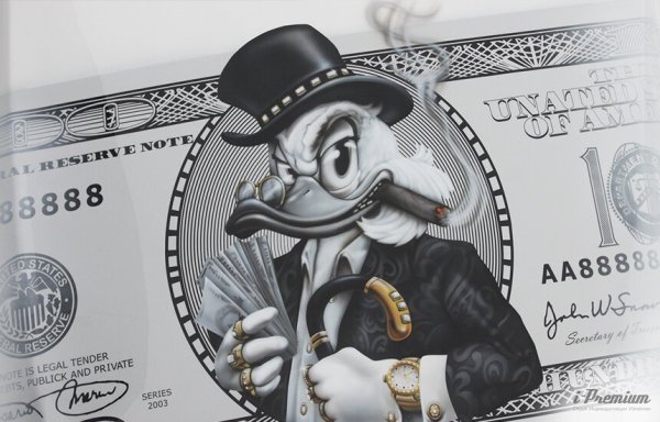 Доллар 3д рисунок