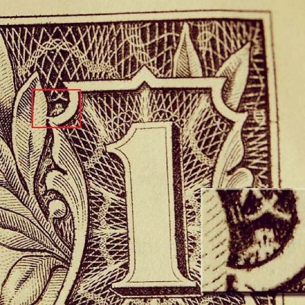 Доллар рисунок