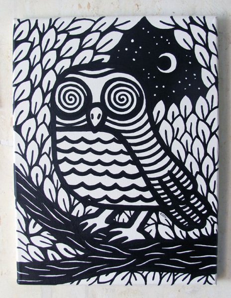 Животные маркером черным