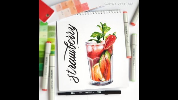 Напитки для скетчбука