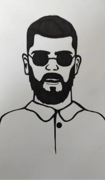 Портрет мияги легкий