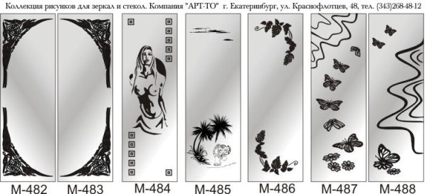 Надпись на зеркале рисунок