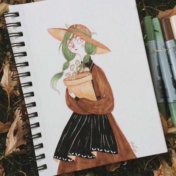 Ведьма маркерами