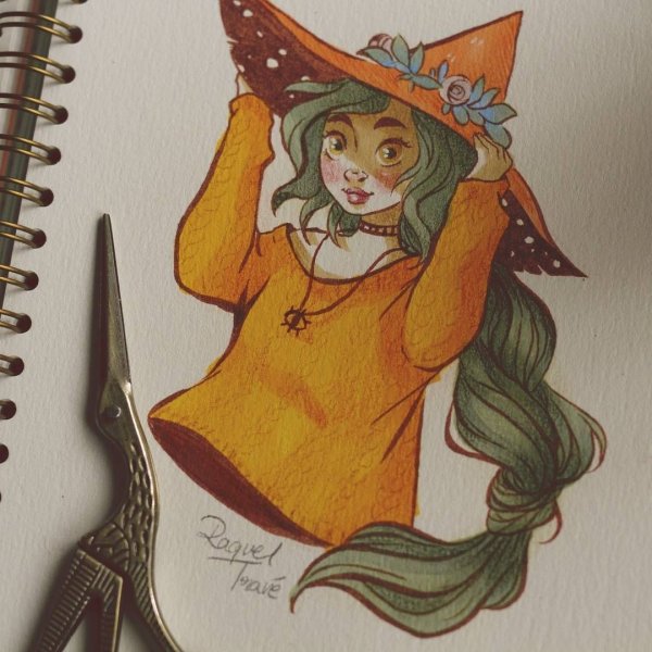 Скетчбук ведьмы