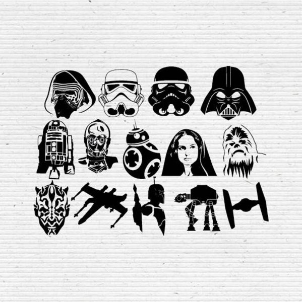 Star Wars эскизы тату