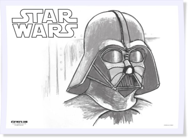 Star Wars карандашом