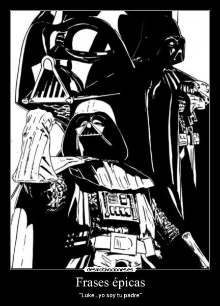 Дарт Вейдер черно белый сбоку