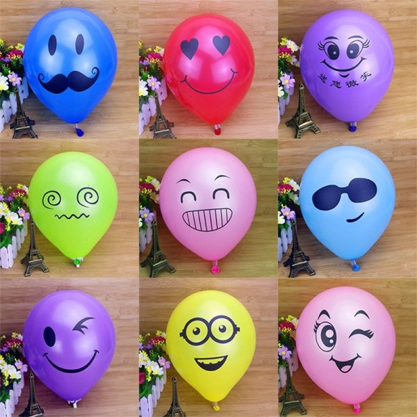 Рожицы на шариках