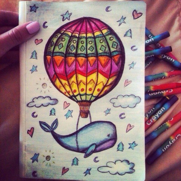 Вверх дом с шариками