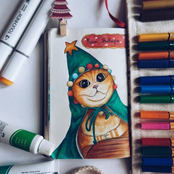 Спиртовые маркеры для рисования