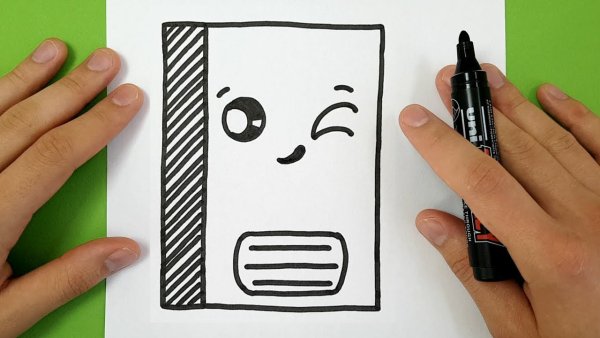 Рисунки для блокнота легкие