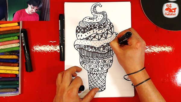 Рисунки фломастерами