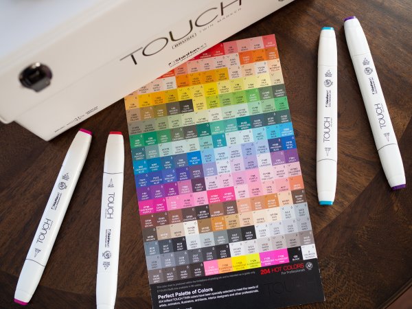 Маркеры Touch Twin Brush палитра