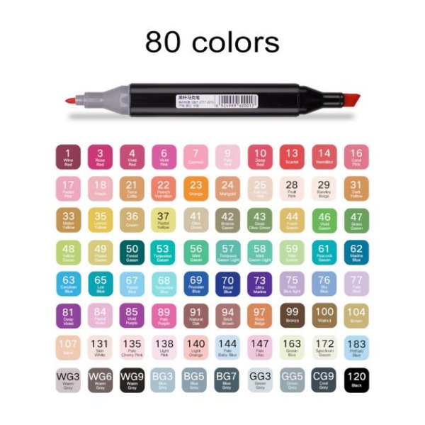 Рисунки маркерами Touch Twin