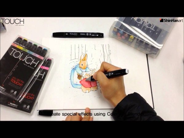 Маркеры Touch draw