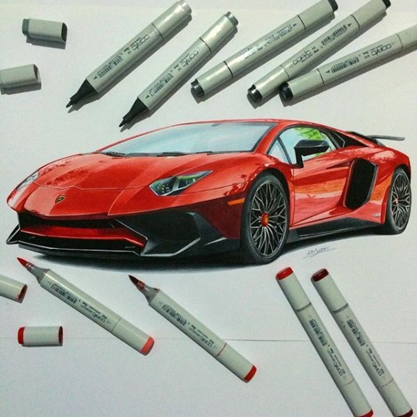 Lamborghini Copic
