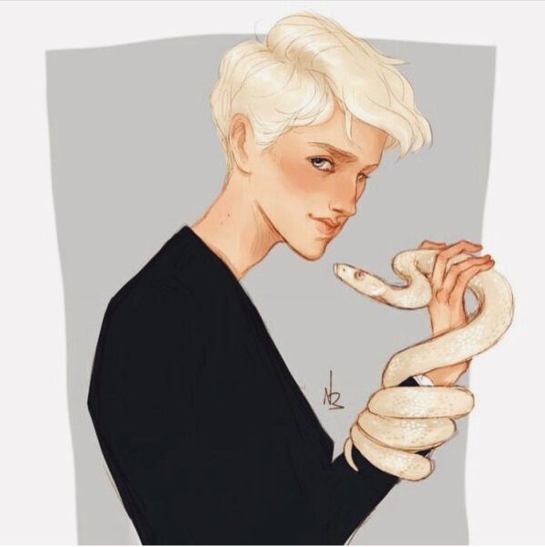 Драко Малфой арт