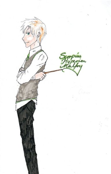 Скорпиус Малфой арт