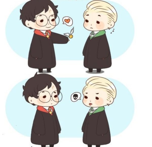 Гарри и Драко Каваи