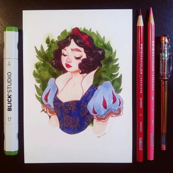 Мультяшки маркерами