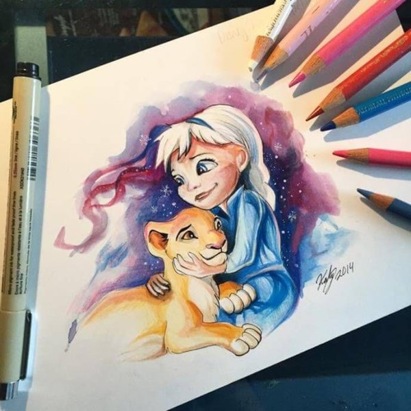 Скетчбук Дисней