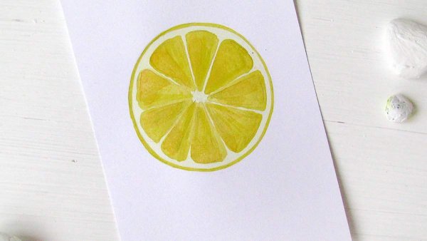 Идеи для рисунка с лимоном