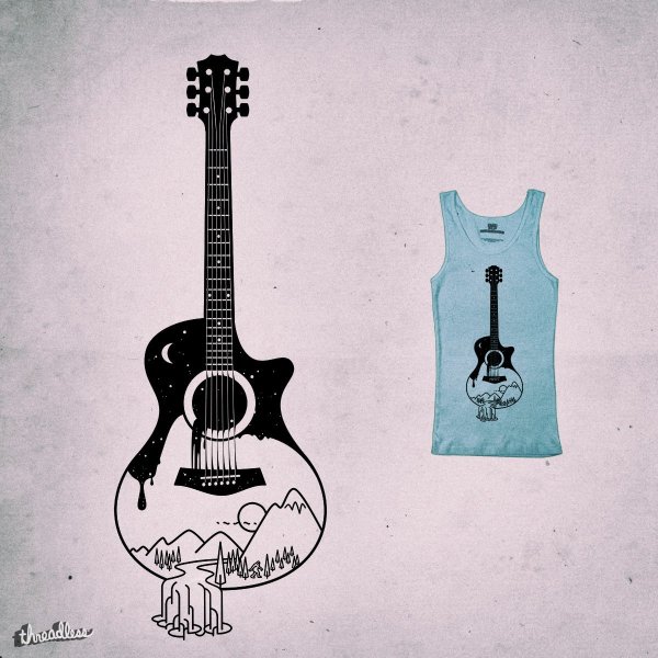 Гитара эскиз