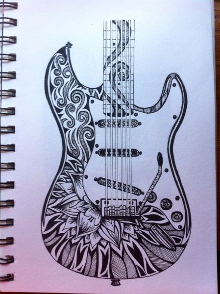 Электрогитара Графика