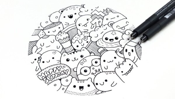 Дудлы для начинающих простые