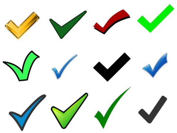 Галочка разноцветная