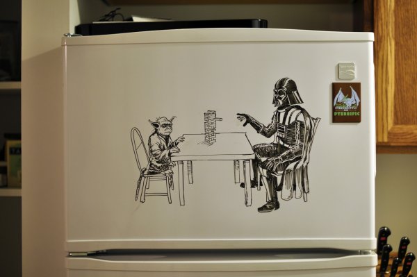 Рисунки маркерами