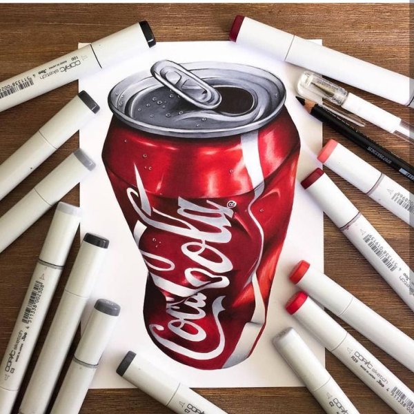 Кола маркерами